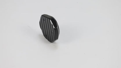 BS4072 - HONDA DAX AND MONKEY 125 CNC KICK STAND EXTENSION PLATE IN BLACK