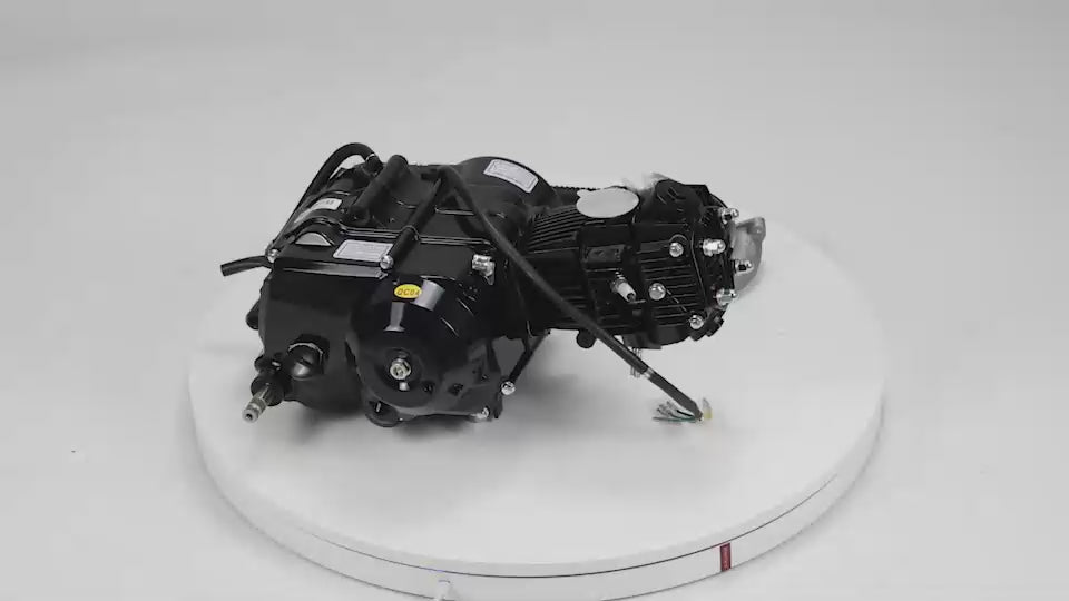 BS3351 - 50CC BLACK SEMI AUTO KICK START ENGINE