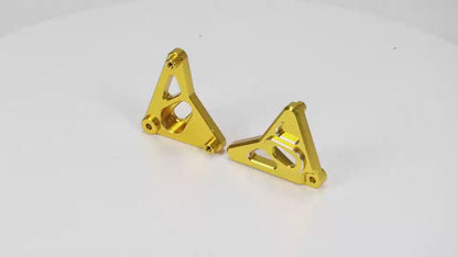 BS4046 - ALUMINUM LIGHT HOLDER BRACKET FOR DAX ST125 IN GOLD