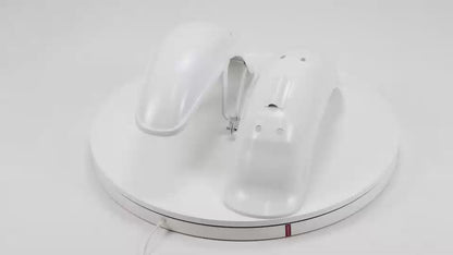 BS3708 - CHY Mudguards In White Front And Rear