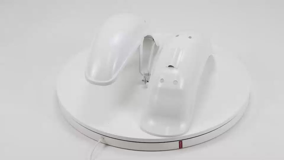 BS3708 - CHY Mudguards In White Front And Rear