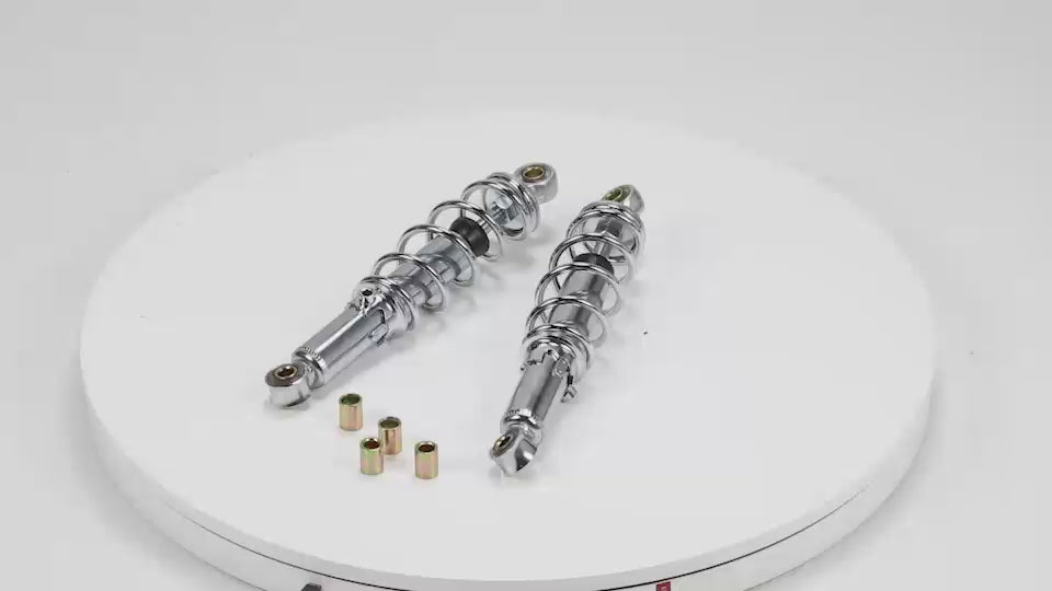 BS2507 - REAR CHROME REAR SHOCKS 280MM