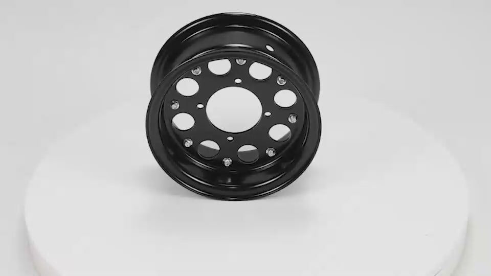 BS0364 - Munk 8 Black Rims 3.0j 8 Hole
