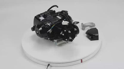 BS4174 - 70CC FULLY AUTOMATIC ENGINE WITH ELECTRIC START IN BLACK