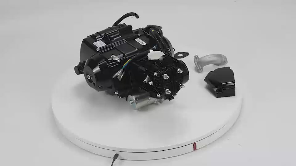 BS4174 - 70CC FULLY AUTOMATIC ENGINE WITH ELECTRIC START IN BLACK