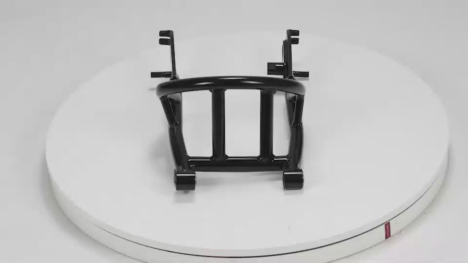 BS3935 - MUNK BRACED METAL BLACK PLUS 5CM SWING ARM