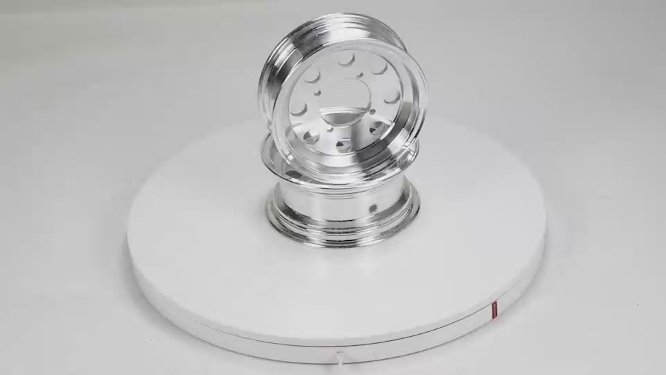 BS4100 - MUNK 2.75 -8" FRONT AND 3.50-8" REAR TUBELSS RIMS IN ALLOY
