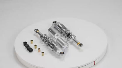 BS0656 Gas shock absorbers 330mm Chrome for Honda Dax Monkey & Skyteam