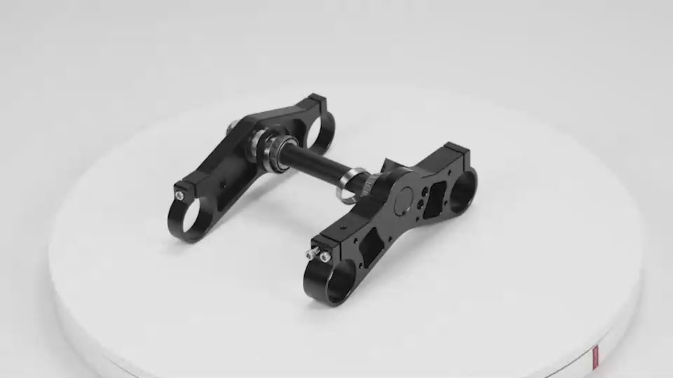 BS3945 - Black Aluminium Monkey Yoke Clamp For 45mm USD Forks