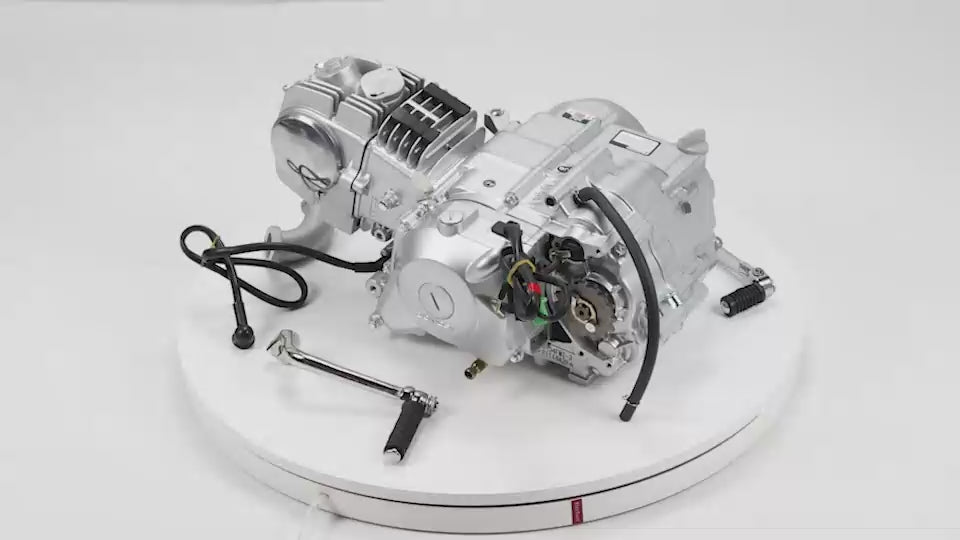 BS0268 - Zongshen 125CC Electric Kick Start Engine In Silver