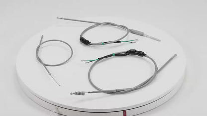 BS2481 - Z50 K2 Style Cable Set Clutch Brake And Throttle Cable In Grey