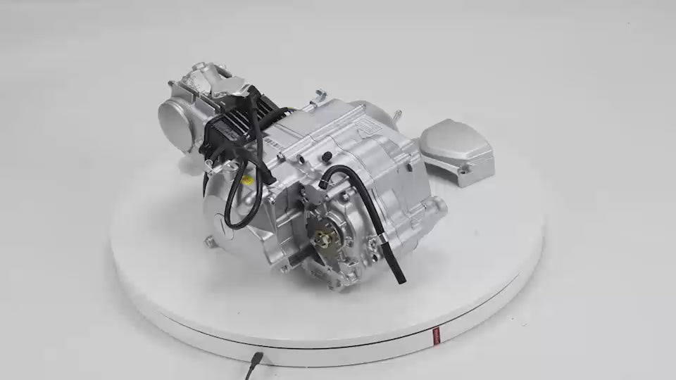 BS4177 - 70CC FULLY AUTOMATIC ENGINE WITH ELECTRIC START IN SILVER