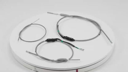 BS2479 - Z50 K1 Style Cable Set Clutch Brake And Throttle Cable Grey