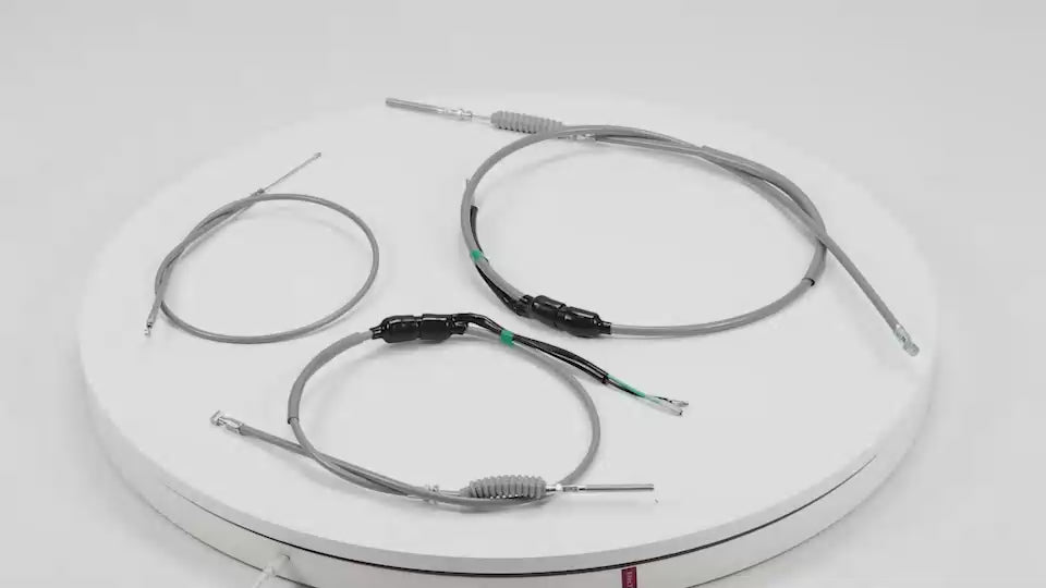 BS2479 - Z50 K1 Style Cable Set Clutch Brake And Throttle Cable Grey
