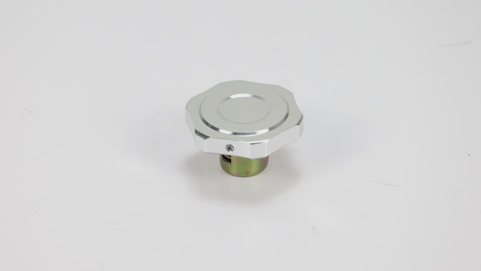 BS4122 - NEW DESIGN FUEL CAP CNC FOR CT70 IN ALLOY COLOUR FOR DX