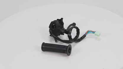 BS4031 - CT70 LEFT HAND SWITCH  WITH BRAKE LEVER OR CLUTCH LEVER  IN BLACK