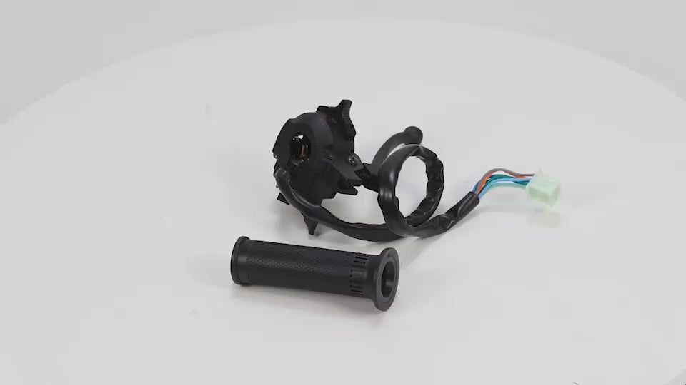 BS4031 - CT70 LEFT HAND SWITCH  WITH BRAKE LEVER OR CLUTCH LEVER  IN BLACK