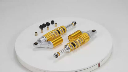 BS3211 - Gas Shock Absorbers 330mm Yellow for Honda Dax Monkey & Skyteam
