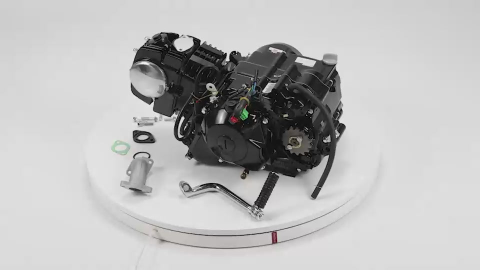 BS0269 - Zongshen 125cc Electric/ Kick Start Engine In Black