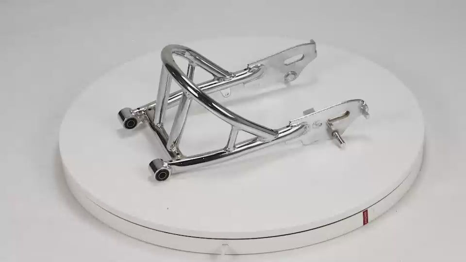 BS3936 - MUNK BRACED METAL CHROME PLUS 5CM SWING ARM