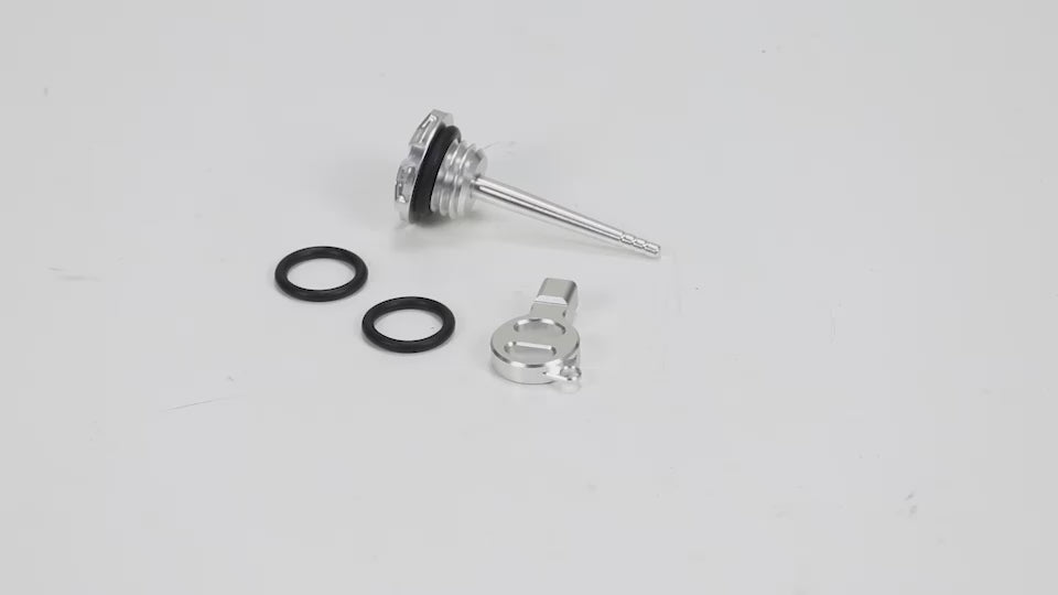 BS4119 - HIGH FINISH CNC OIL CAP IN SILVER FOR HD ENGINES