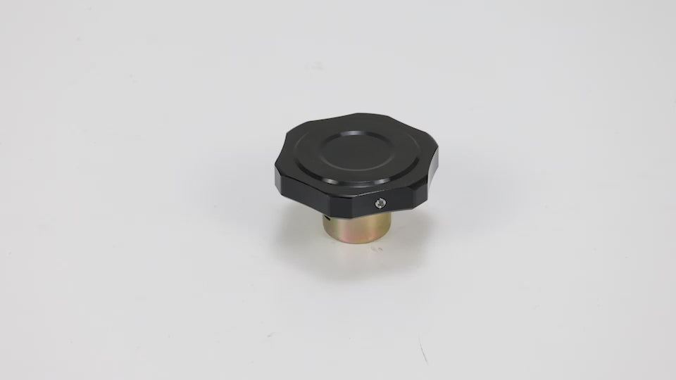 BS4123 - NEW DESIGN FUEL CAP CNC FOR CT70 IN BLACK