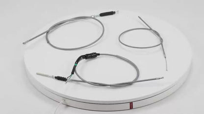 BS2478 - CT70 K0 Style Cable Set Clutch Brake And Throttle Cable Grey