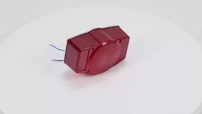 BS2232 - Rear Light for CT70 Rear Chrome and Black Brackets