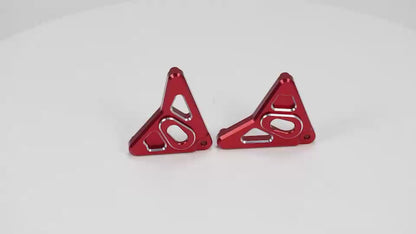 BS4047 - ALUMINUM LIGHT HOLDER BRACKET FOR DAX ST125 IN RED