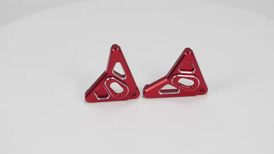 BS4047 - ALUMINUM LIGHT HOLDER BRACKET FOR DAX ST125 IN RED