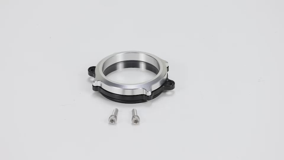 BS4117 - HONDA ST 125 AND MONKEY Z 125 AFTER MARKET ENGINE LEFT SIDE CNC GLASS TIMING CHAIN COVER IN ALLOY