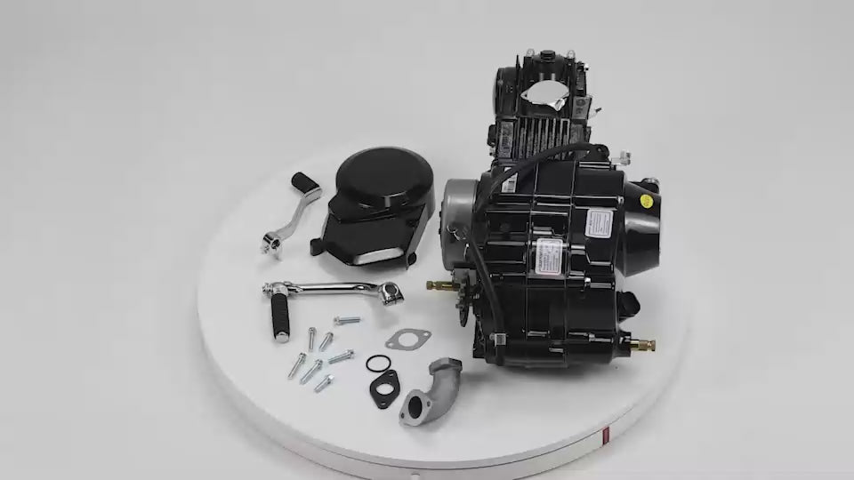 BS3348 - 70cc 4 Speed Manual Kick Only Black