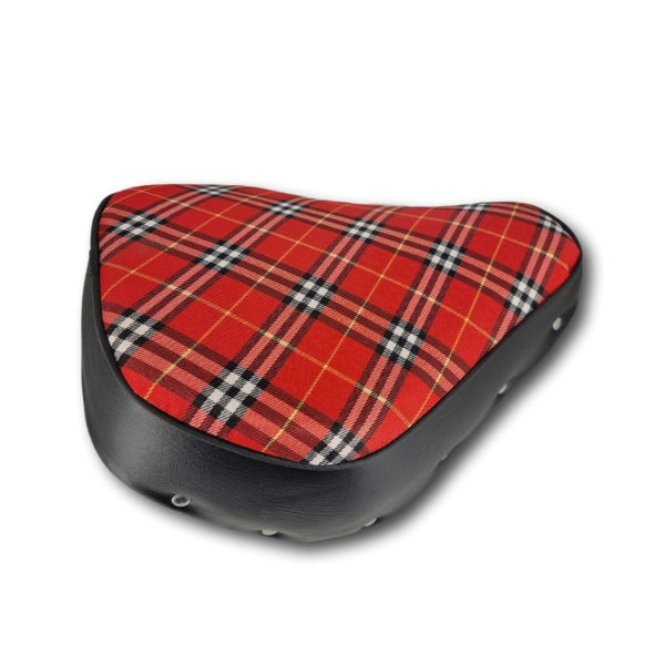BS3036 - Munk Pear Shape Seat in Red Check