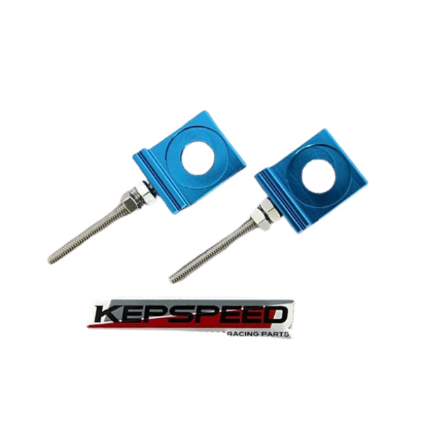 BS3147 - Swing Arm Chain Adjusters Blue