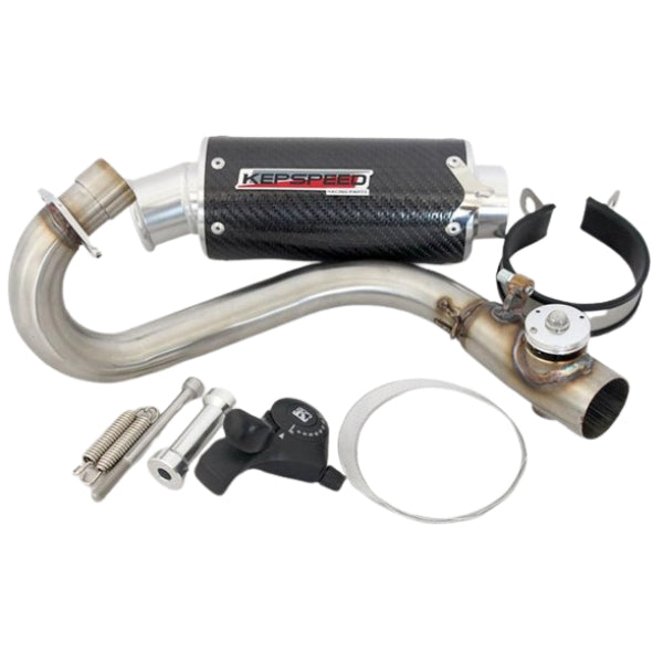 BS1348 - KP Munk Carbon Adjustable Exhaust Upswept