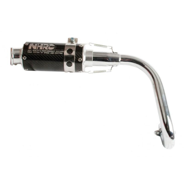 BS1448 - NHRC Short Up  Carbon Muffler Exhaust for Honda Monkey - Gorilla and Singa Chimp