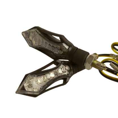 BS1579 - Universal Winkers Del Carbon Look Scrolling-Effect