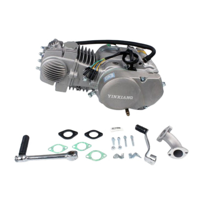 BS1102 - SILVER YX 140cc Start 4 Speed Manual Clutch In Silver
