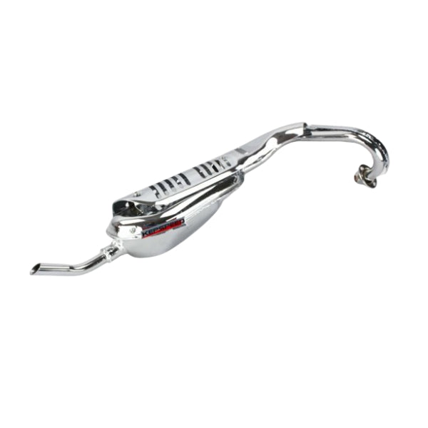 BS1713 - 125cc Munk Standard Chrome Exhaust with E Mark