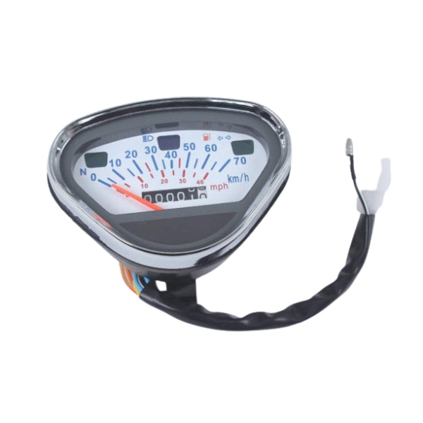 BS0711 - Speedometer Dax Skyteam 70km/H - White Background