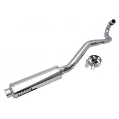 BS3522 - NHRC up Exhaust with Silver Silencer for Dax Zenhua / Skyteam Euro 4-5 Fuel Injection