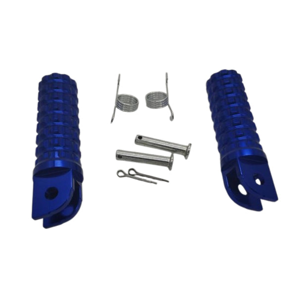BS3334 - Alloy Foot Pegs New Design in Blue Colour
