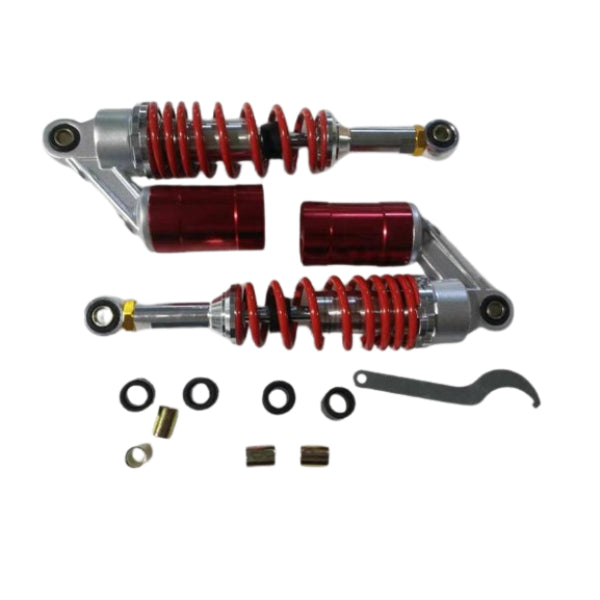 BS0683-RED - Red Gas Shock Absorbers - 285mm - Adjustable