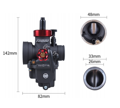 BS1640 - NIBBI Racing Version PE26 Carburettor