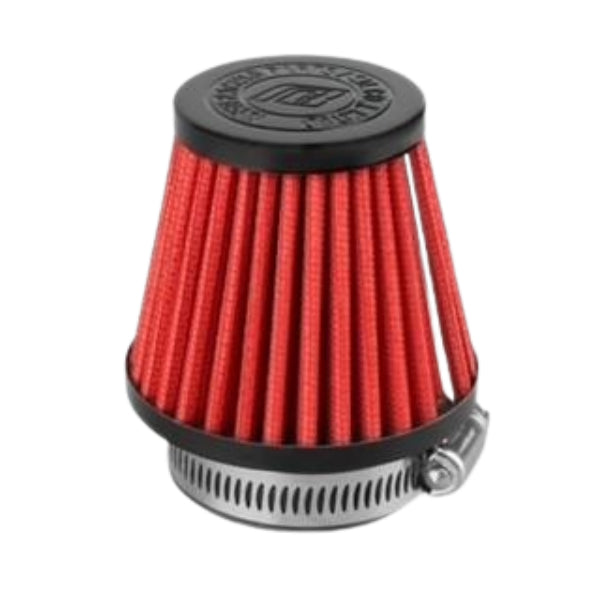 BS1831 -  NIBBI RACING Straight Type Round Tapered Red Air Filter 48mm