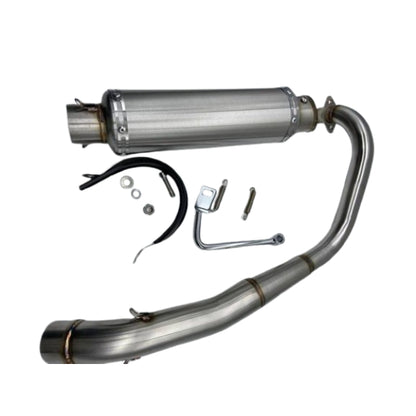 BS1247 - Brushed Stainless Steel Downswept Exhaust