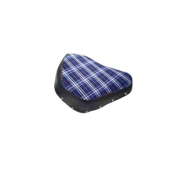 BS3035 - Munk Pear Shape Seat in Blue Check