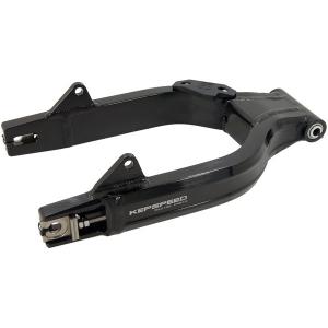 BS3414 - DX Alloy Swing Arm Plus 4cm In Black EURO4- BLACK