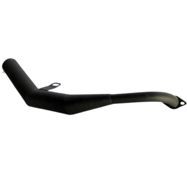 BS2330-DX MUNK UNDER EXHAUST IN BLACK  S/STEEL