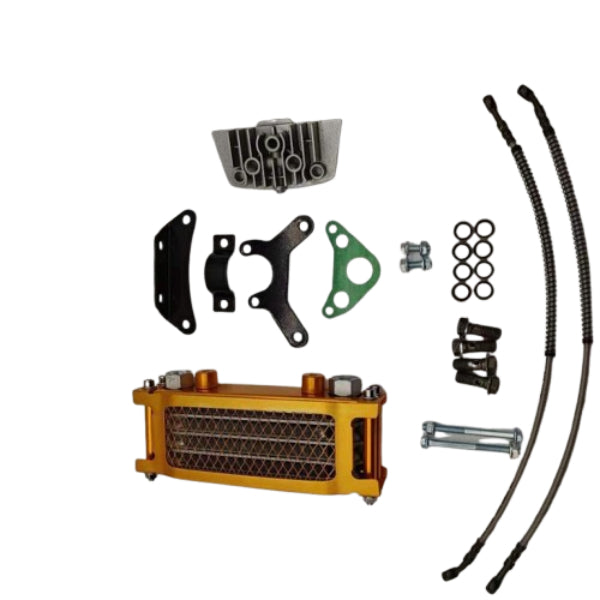 BS2340- 3 LAYER OIL COOLER IN GOLD